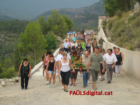 Romeria cap a Sant Roc